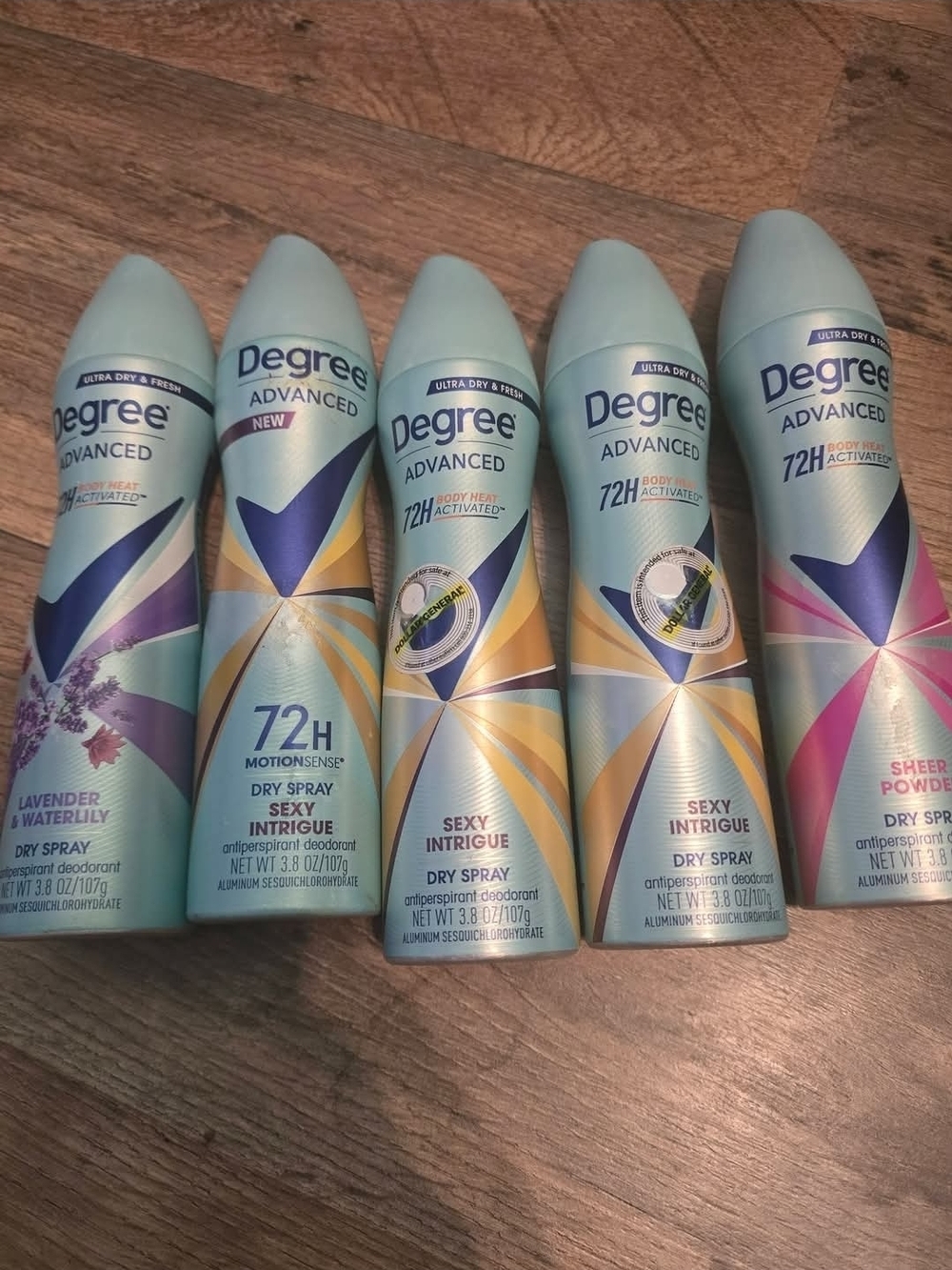 Degree Spray Lot